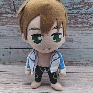 Makoto Tachibana "Free Iwatobi Swim Club" Great Eastern Ent Anime 9in Plush 2014